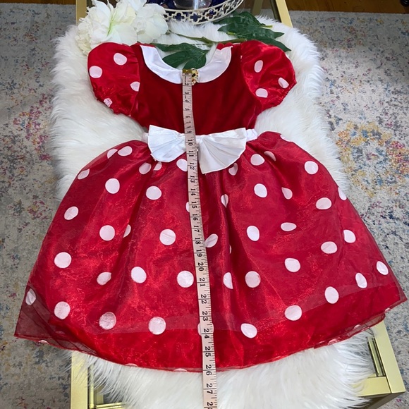 Disney Store - Classic Three Layer Minnie's Polkadot Dress - US Size 6/6X - Picture 9 of 17